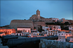 Eivissa Vila auf Ibiza